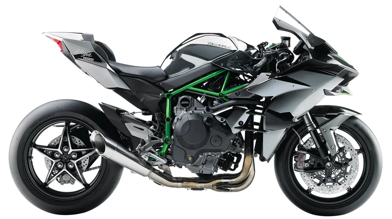 Kawasaki H2R von 2015.