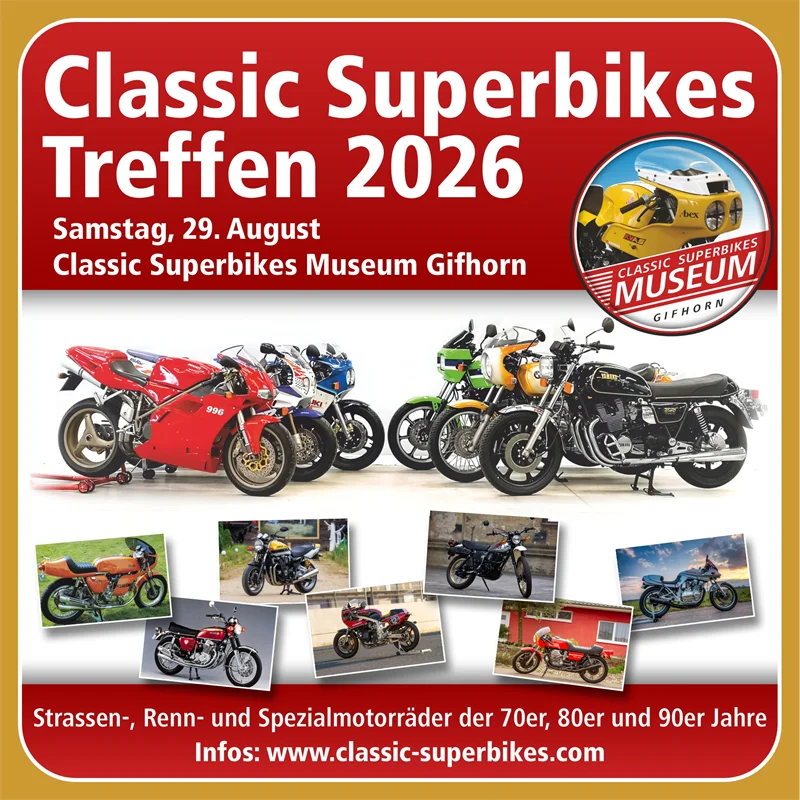 Classic Superbikes Treffen 2026