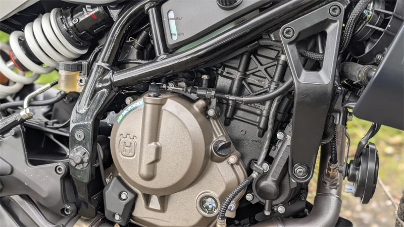 Motor der Husky: Einzylinder mit 45 PS und 39 Nm Drehmoment