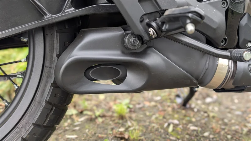 Endschalldämpfer der Husqvarna Svartpilen 401