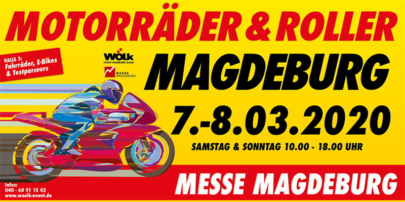 Motorräder und Roller Magdeburg am 07. und 08. März 2020
